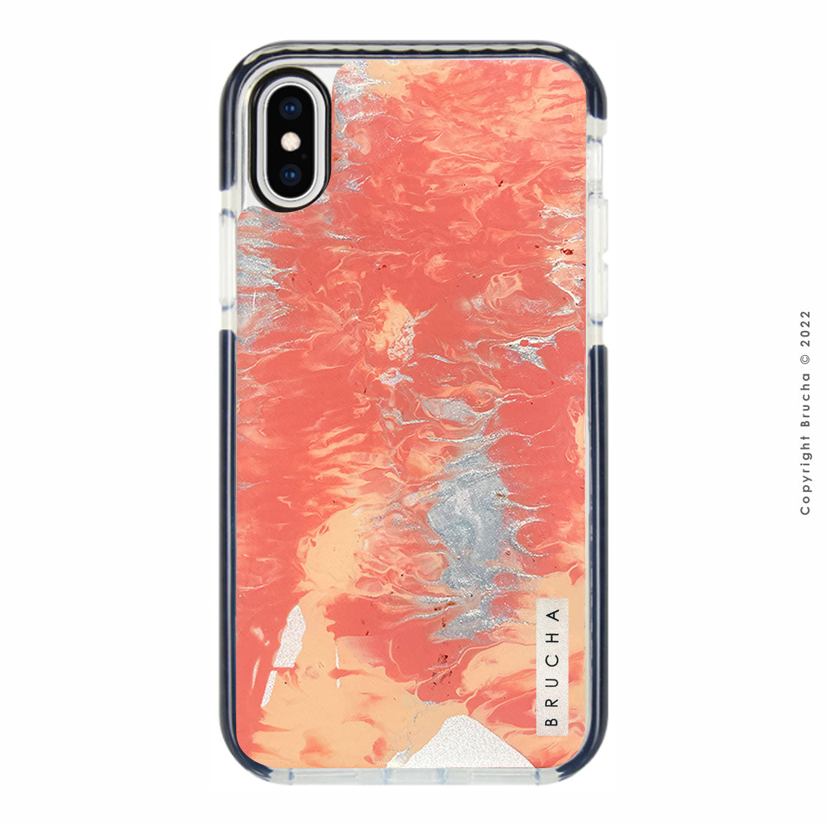 Funda ultra protectora pintada a mano para iPhone X/XS – Enzo