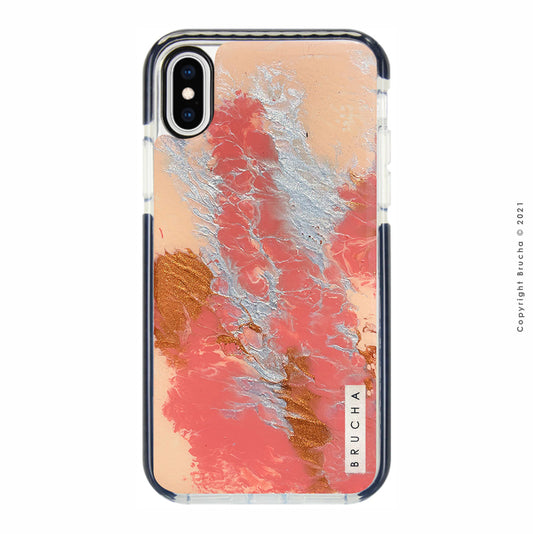 Funda ultra protectora pintada a mano para iPhone X Max - Enzo