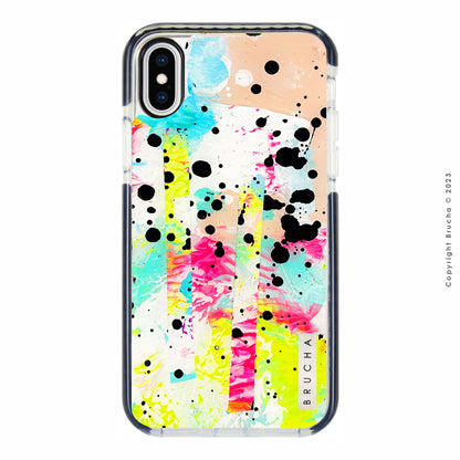 Funda ultra protectora pintada a mano para iPhone X Max - Nairobi