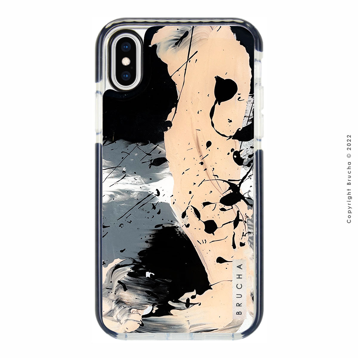 Funda ultra protectora pintada a mano para iPhone X Max – Vezé