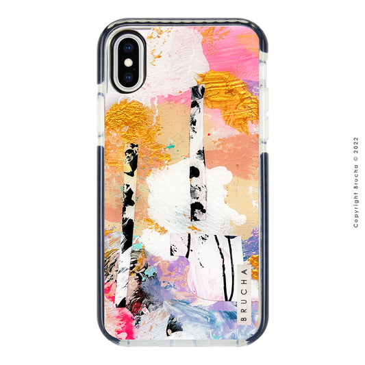 Funda ultra protectora pintada a mano para iPhone X Max - Jugos