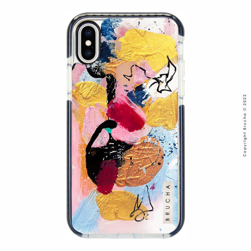 Funda ultra protectora pintada a mano para iPhone X Max - Cat