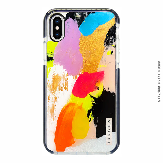 Funda ultra protectora pintada a mano para iPhone X Max - Drums