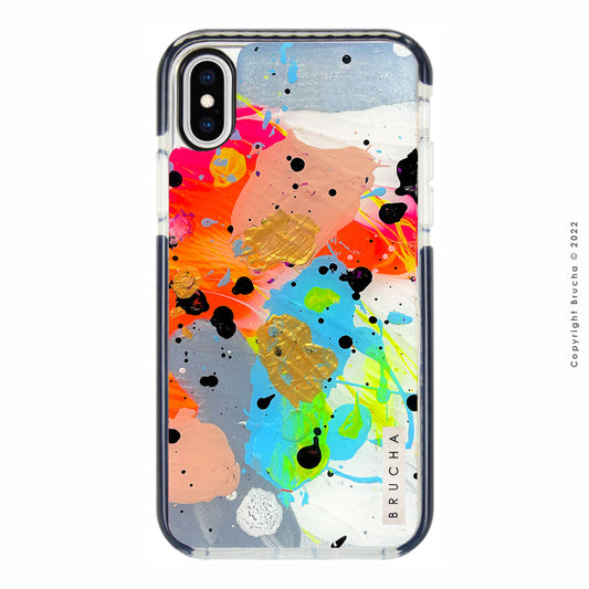 Funda ultra protectora pintada a mano para iPhone X Max – Tania