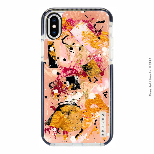 Funda ultra protectora pintada a mano para iPhone X Max – Zagreb