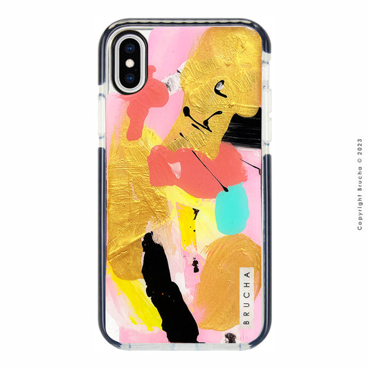 Funda ultra protectora pintada a mano para iPhone X Max – Storm