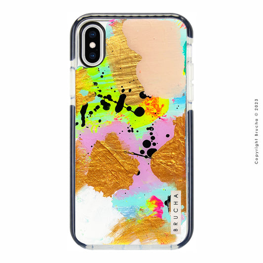 Funda ultra protectora pintada a mano para iPhone X Max – Yorki