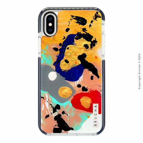 Funda ultra protectora pintada a mano para iPhone X Max - Cinco