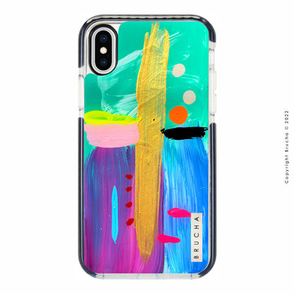 Funda ultra protectora pintada a mano para iPhone X Max – Tiam