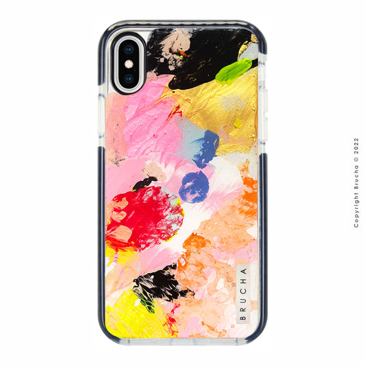 Funda ultra protectora pintada a mano para iPhone X Max - Oya