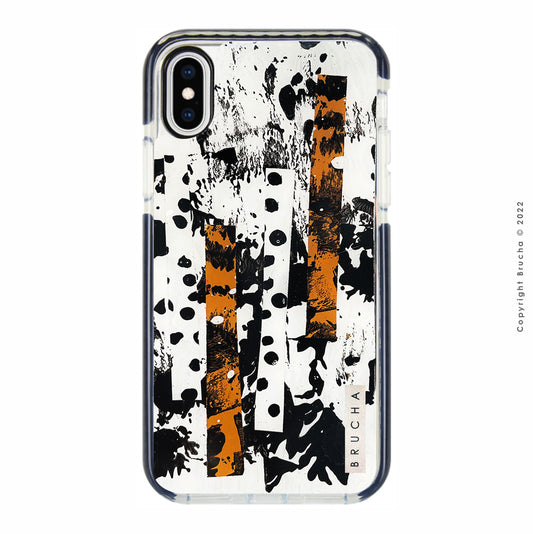 Funda ultra protectora pintada a mano para iPhone X Max – Zebra