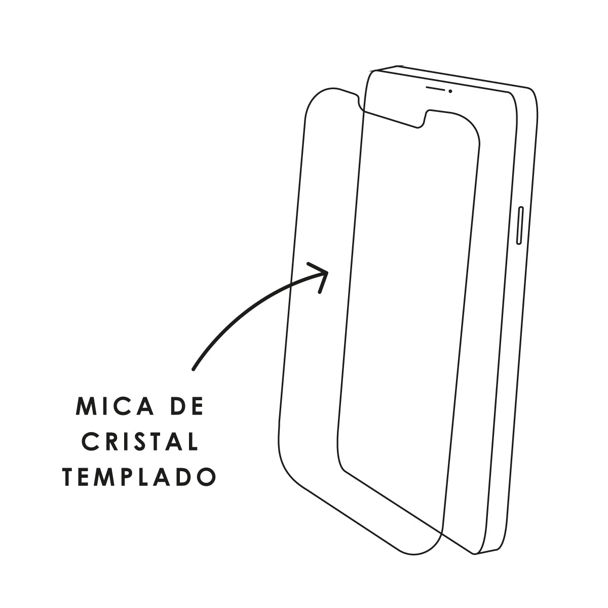 Agrega Phone Holder y Mica de Cristal