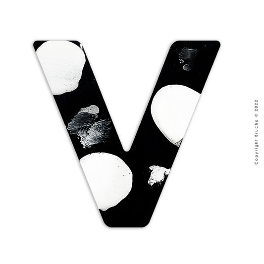 V -B&W colección sticker